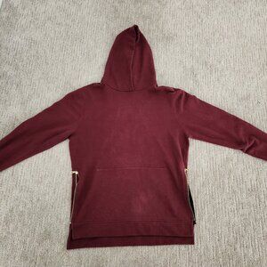 John Elliott Villian Hooded Villain Burgundy Sz 4 XL